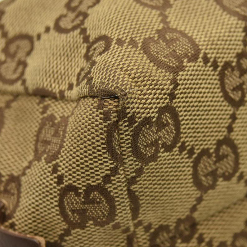 Gucci  Monogram Large Cosmetic Case Brown 29595 203887