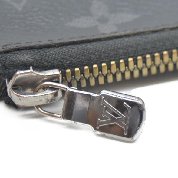 Louis Vuitton Monogram Eclipse Porte Monnaie Jour Coin Purse Wallet MB1210