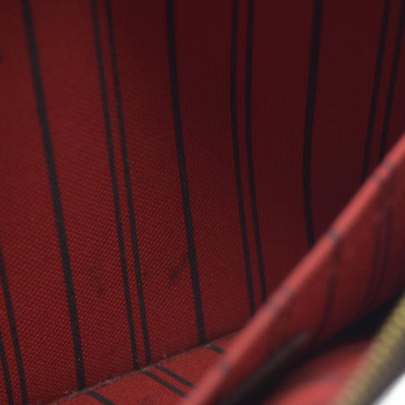 AUCTION $600 Louis Vuitton  Damier Ebene Neverfull MM GM Pochette