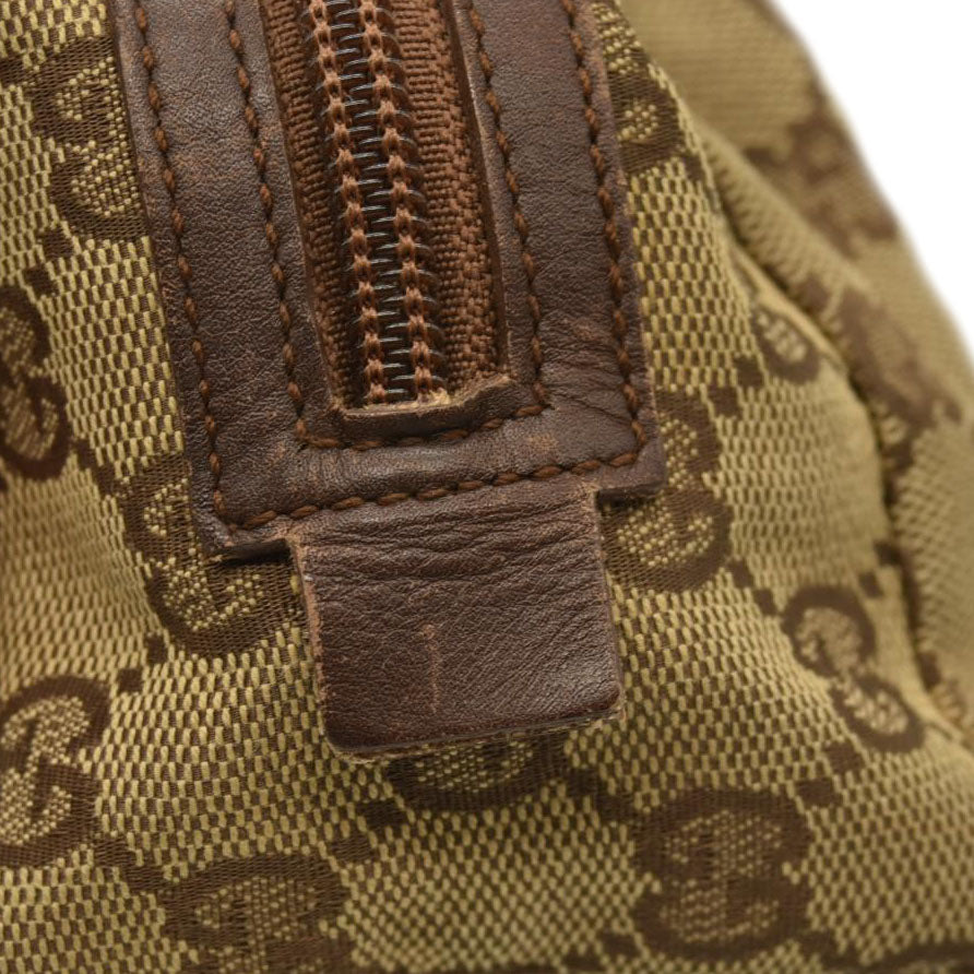 Gucci  Monogram Large Cosmetic Case Brown 29595 203887