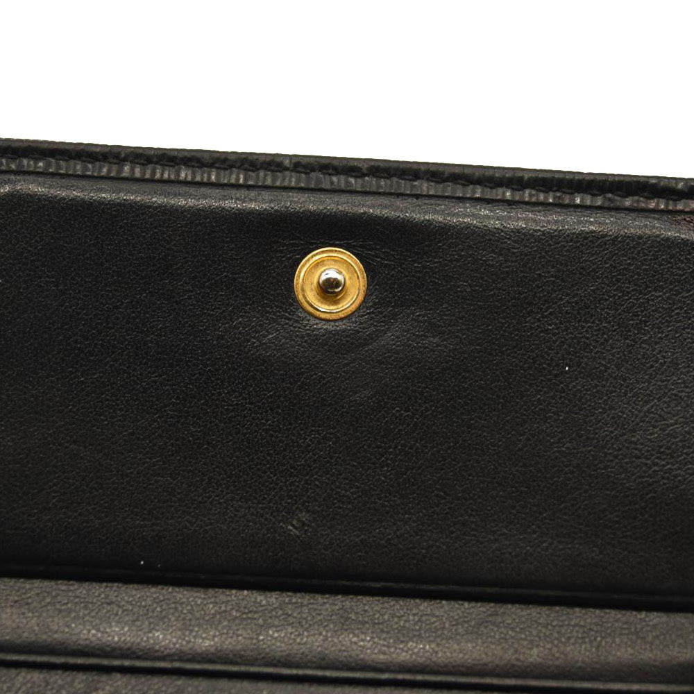 Prada Snap Wallet Saffiano Leather Compact