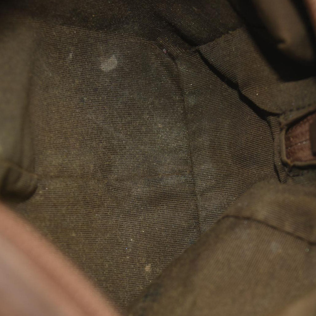 Gucci  Monogram Large Cosmetic Case Brown 29595 203887