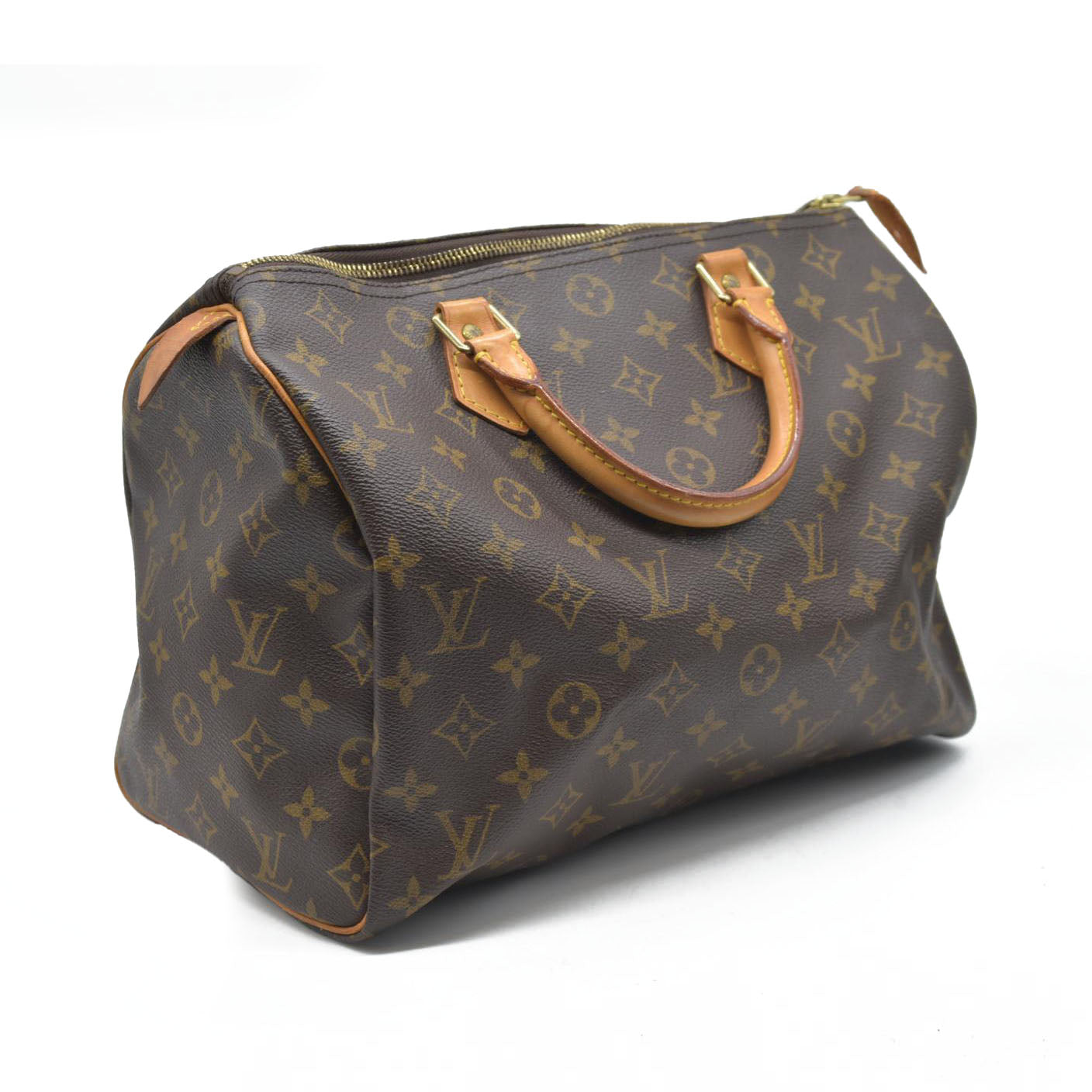 $1550 Louis Vuitton Monogram Speedy 30 SD0021