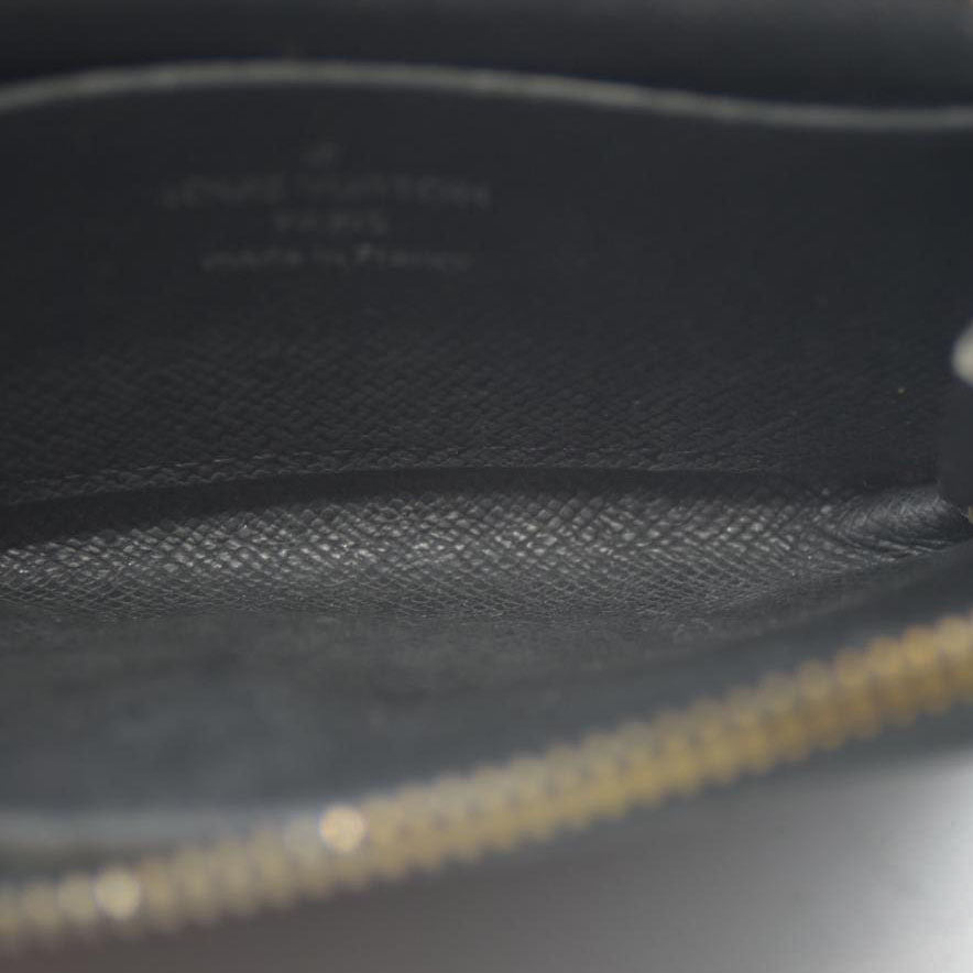 Louis Vuitton Monogram Eclipse Porte Monnaie Jour Coin Purse Wallet MB1210