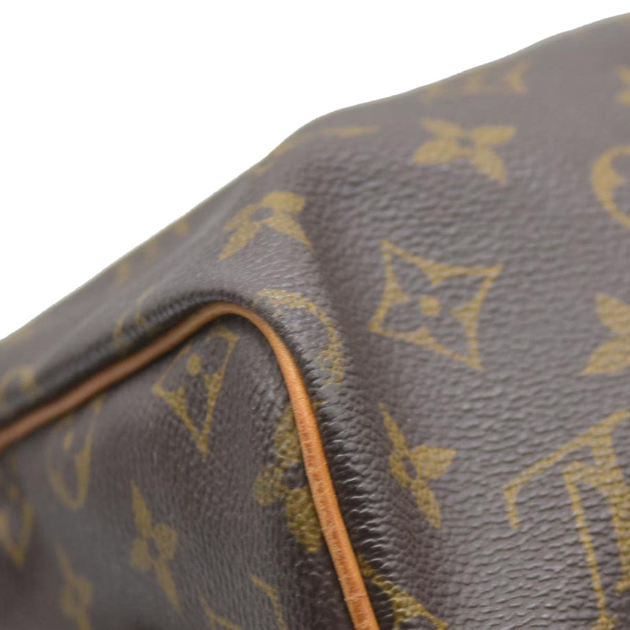 $1550 Louis Vuitton Monogram Speedy 30 SD0021