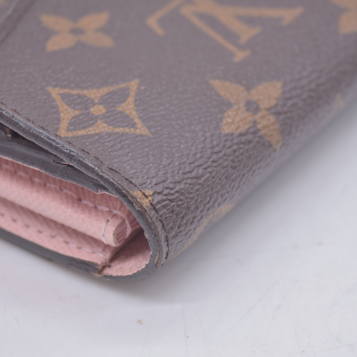$740 2018 Louis Vuitton  Sarah Wallet NM Brown Monogram CA3128 10021007