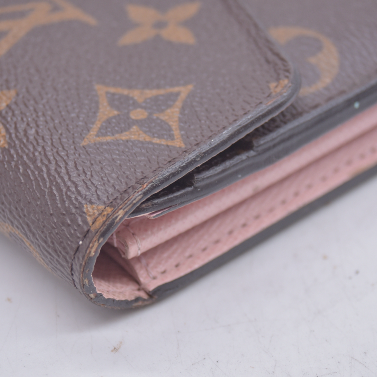 $740 2018 Louis Vuitton  Sarah Wallet NM Brown Monogram CA3128 10021007