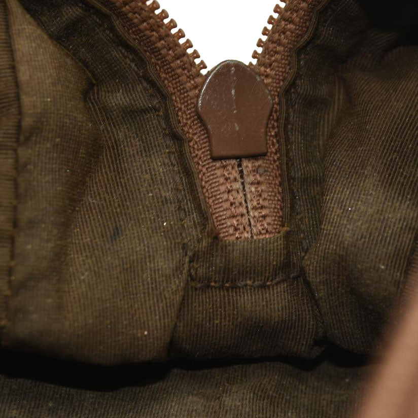 Gucci  Monogram Large Cosmetic Case Brown 29595 203887