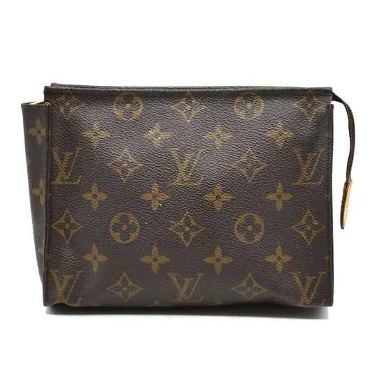 Louis Vuitton  Monogram Toiletry Pouch 19 NO0011