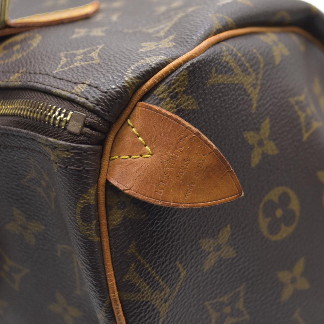 $1550 Louis Vuitton Monogram Speedy 30 SD0021