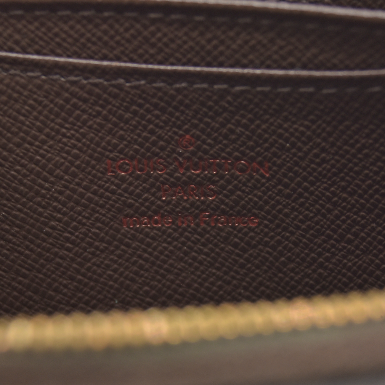$545 2010 Louis Vuitton Damier Ebene Zippy Coin Purse CT2160