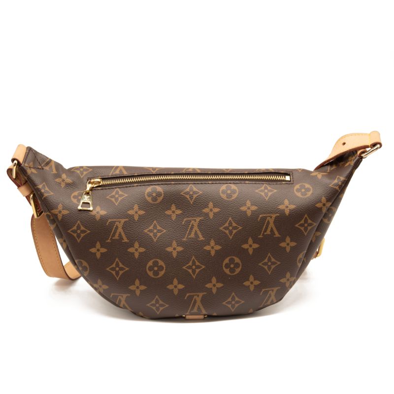 Louis Vuitton Bumbag Brown Monogram Canvas Messenger Bag Fanny Pack