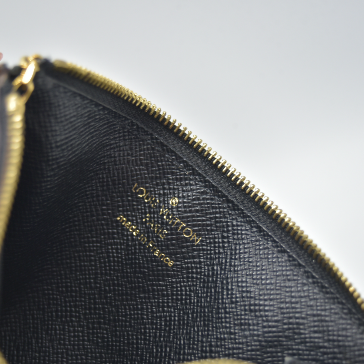 $700 RFID Louis Vuitton Reverse Monogram Recto Verso Card Holder Brown