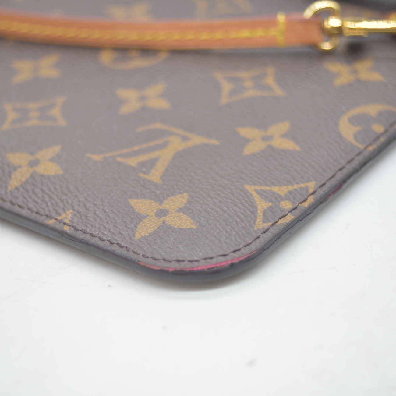 2018 Louis Vuitton Monogram Neverfull MM GM Pochette Pivoine CA4148