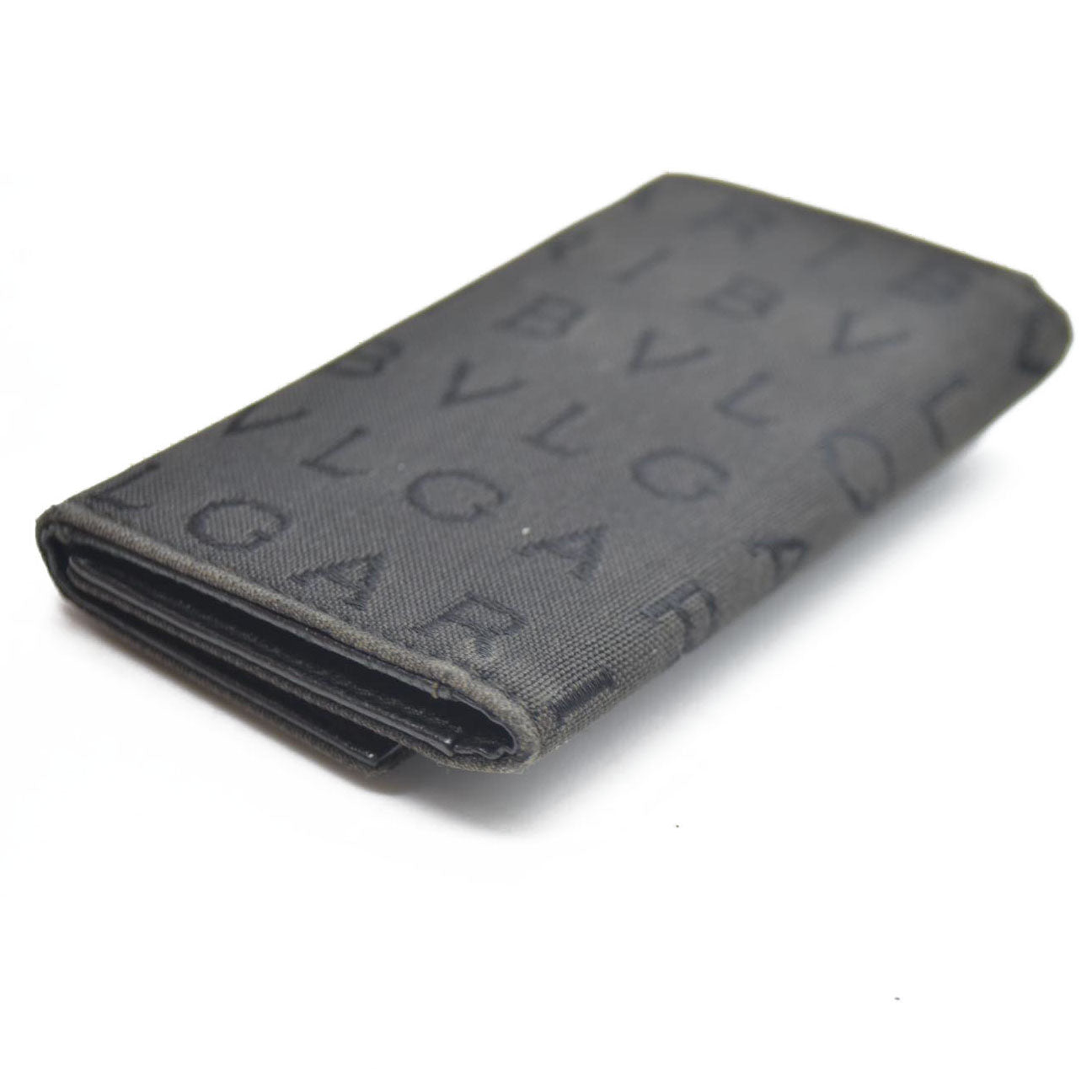 BVLGARI Logo Mania Classico Canvas 6 Ring Key Case Black
