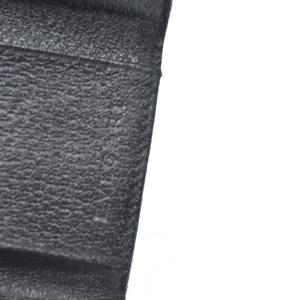 BVLGARI Logo Mania Classico Canvas 6 Ring Key Case Black