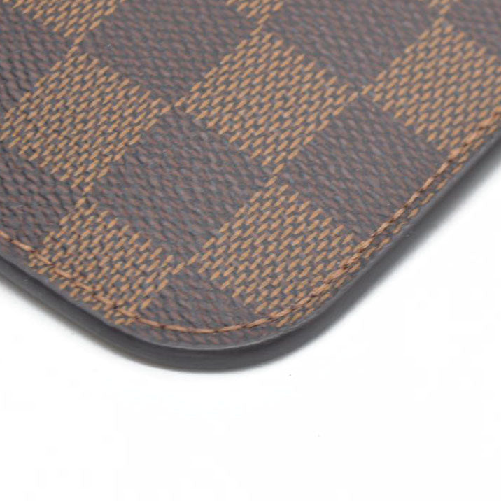 Louis Vuitton  Damier Ebene Neo Neverfull MM Pochette Rose Ballerine 2020 SD0270
