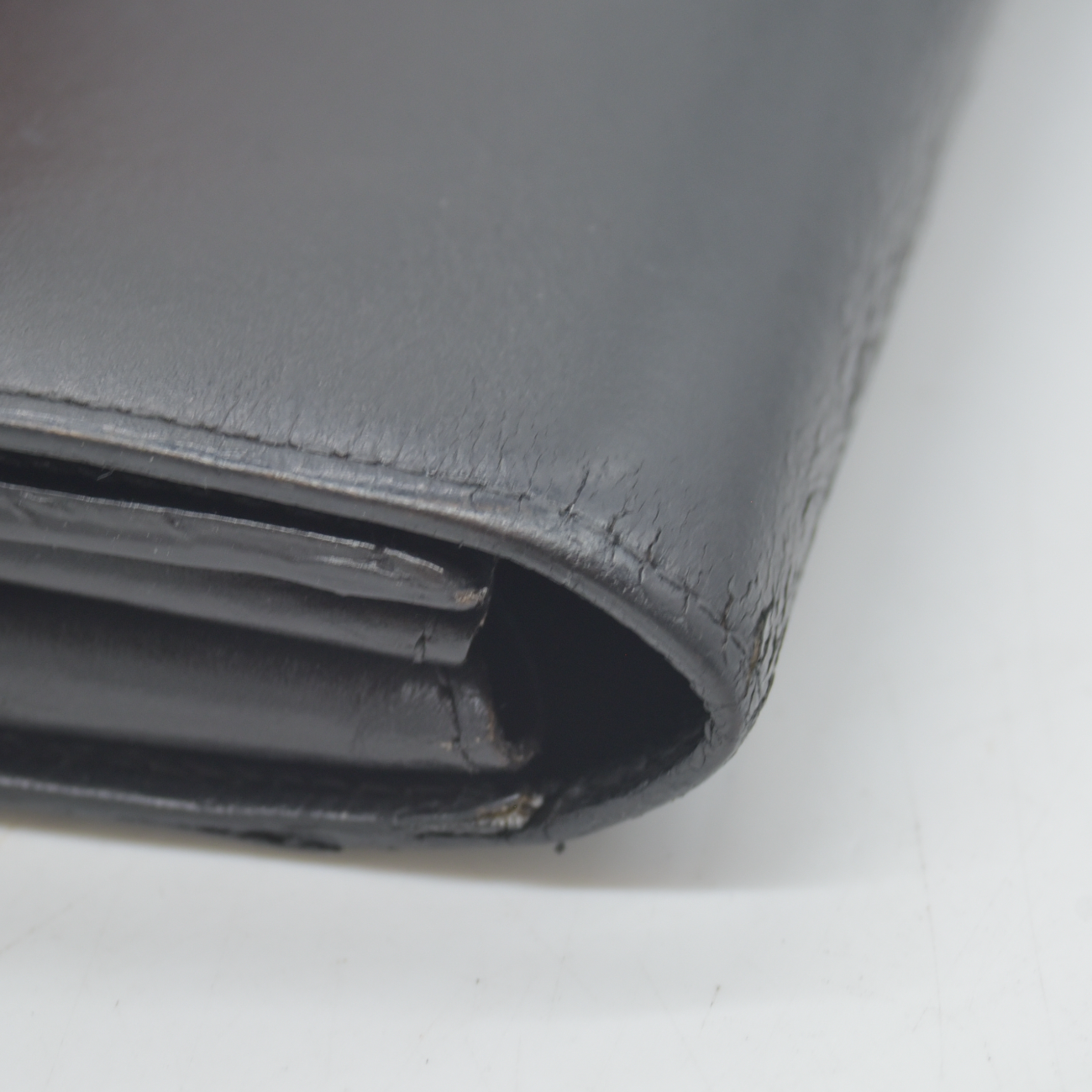$2400 2013 Louis Vuitton Box Calfskin Vivienne LV Long Wallet Black TN2153
