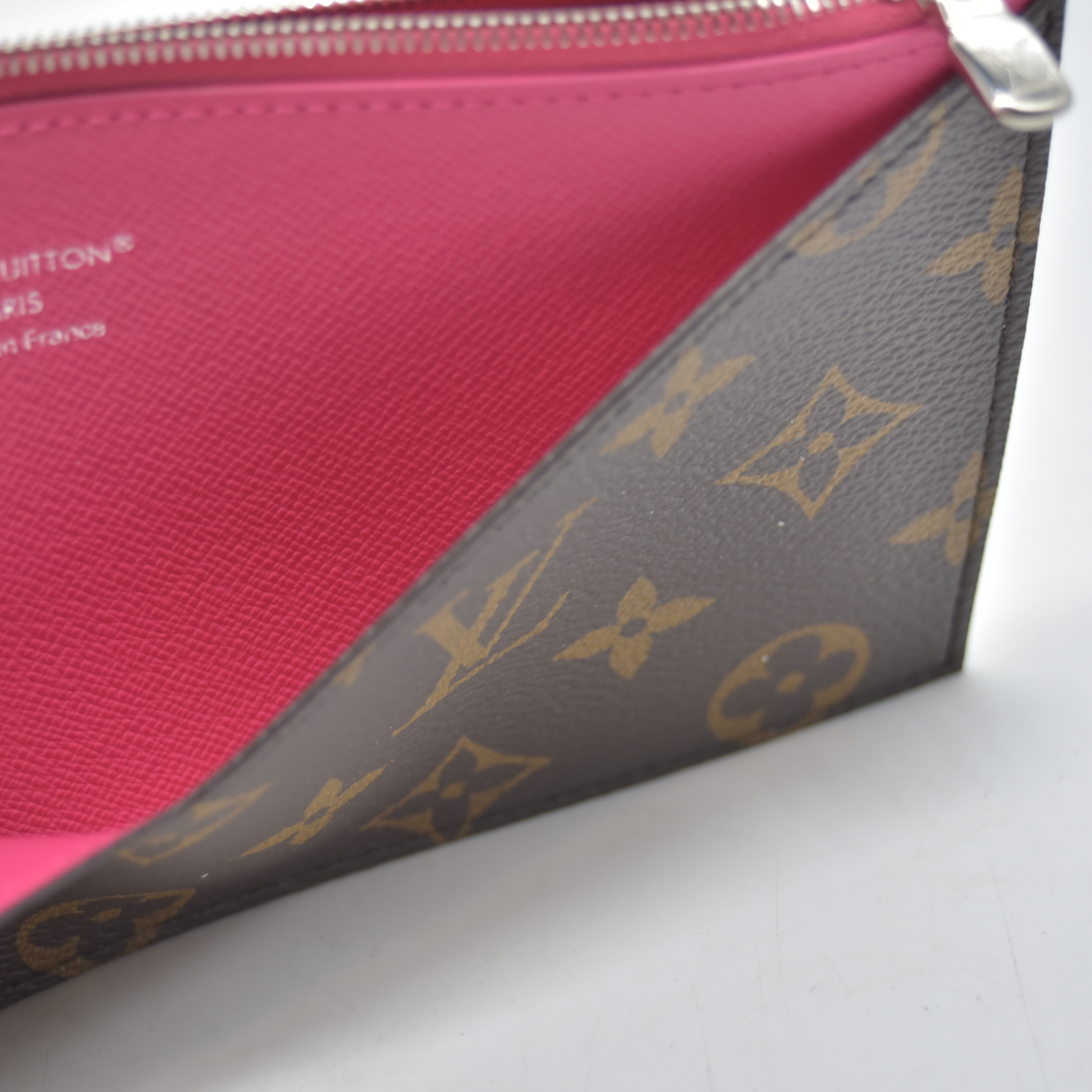 NEW Louis Vuitton Calfskin Kirigami Zipped Pouch Insert Pondichery