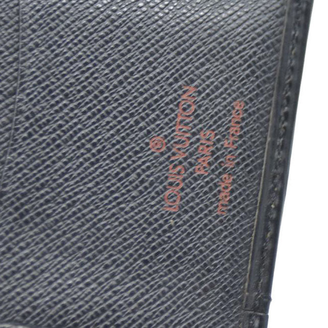 Louis Vuitton Epi De Poche Leather Pass Card Case Black SP0044
