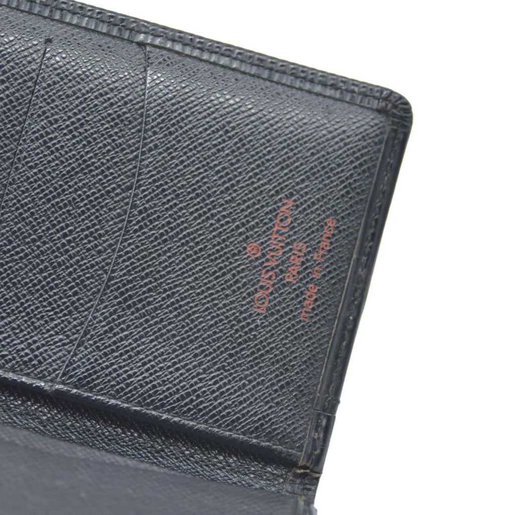 Louis Vuitton Epi De Poche Leather Pass Card Case Black SP0044