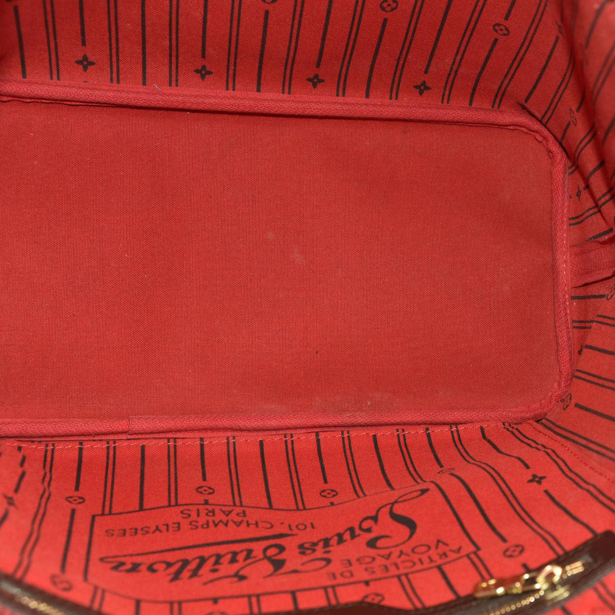 LOUIS VUITTON Damier Ebene Neverfull MM SP005