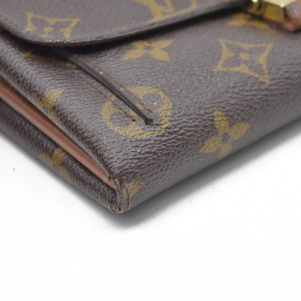 $1400 Louis Vuitton  Monogram Elysee Wallet Bordeaux