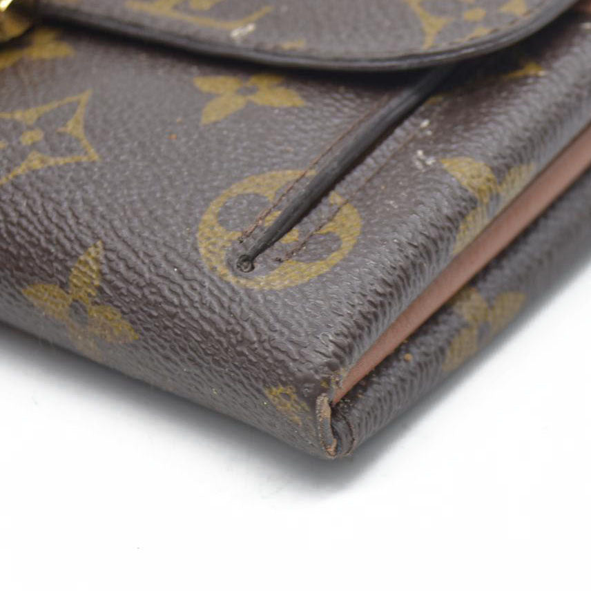 $1400 Louis Vuitton  Monogram Elysee Wallet Bordeaux