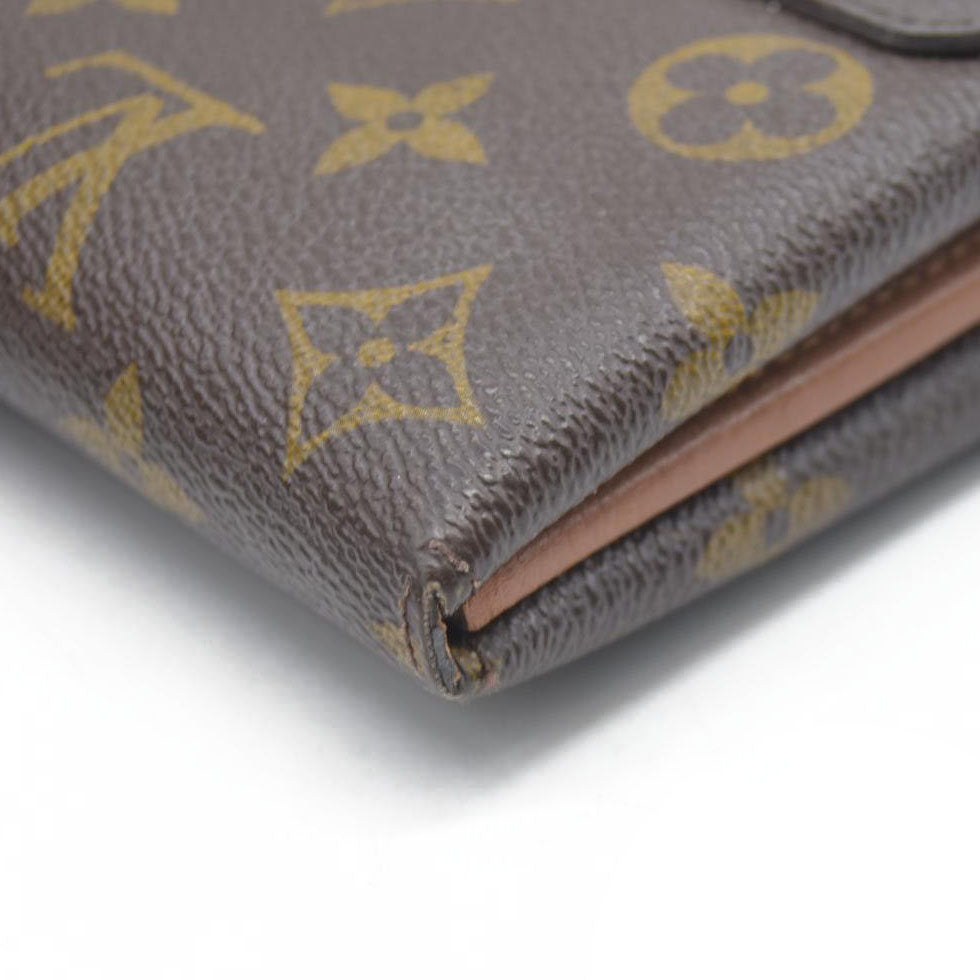 $1400 Louis Vuitton  Monogram Elysee Wallet Bordeaux