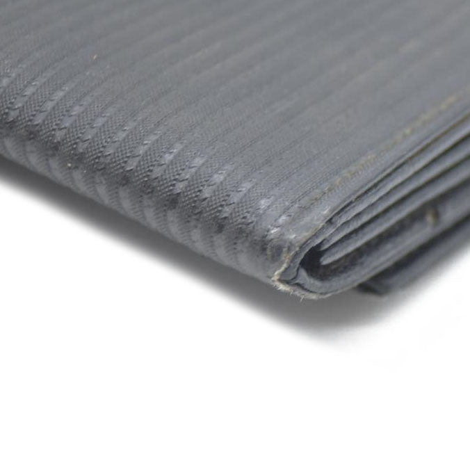 BVLGARI Millerige Leather Long Bifold Wallet Black