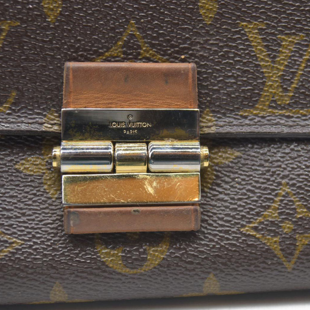 $1400 Louis Vuitton  Monogram Elysee Wallet Bordeaux