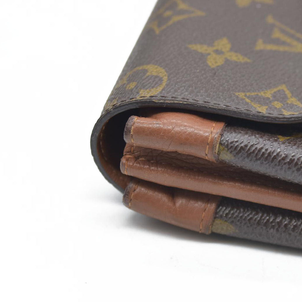 $1400 Louis Vuitton  Monogram Elysee Wallet Bordeaux