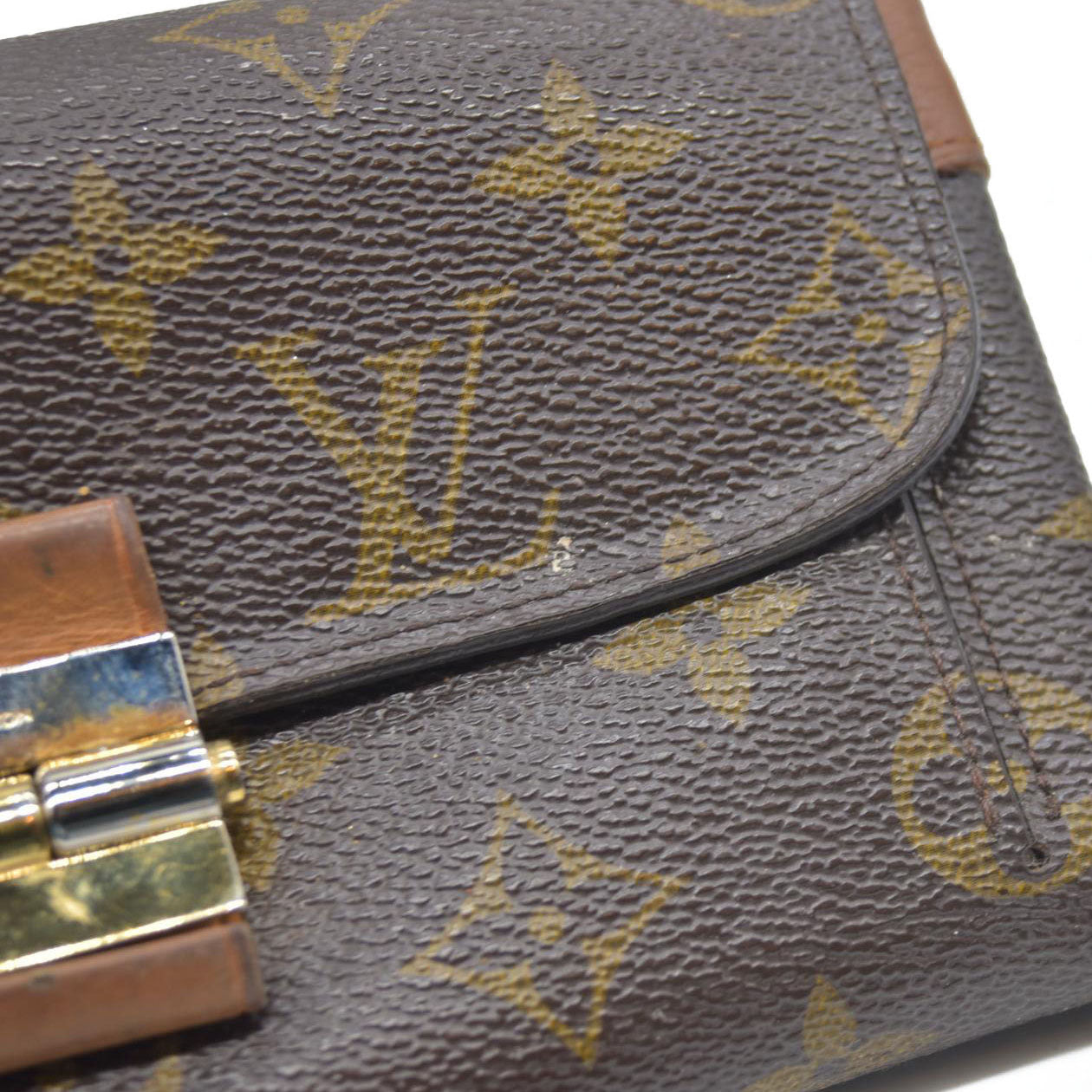 $1400 Louis Vuitton  Monogram Elysee Wallet Bordeaux