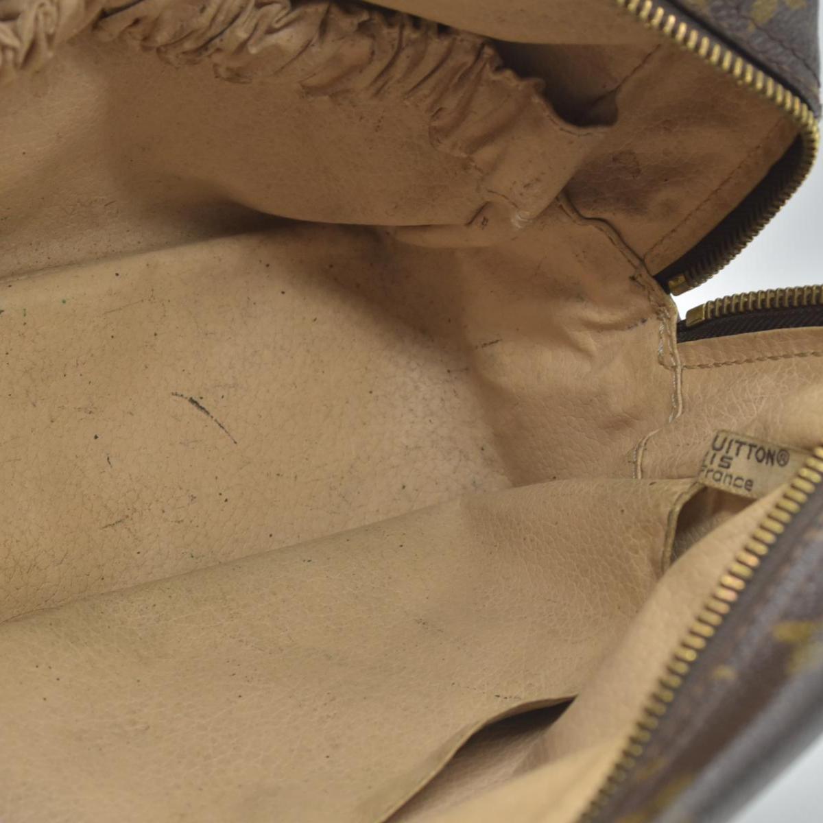 $600 1988 Louis Vuitton Monogram Trousse Toilette 28 Clutch Pouch Bag 884NO