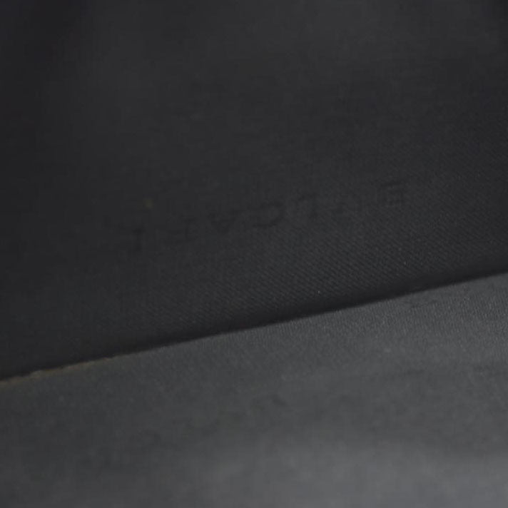 BVLGARI Millerige Leather Long Bifold Wallet Black