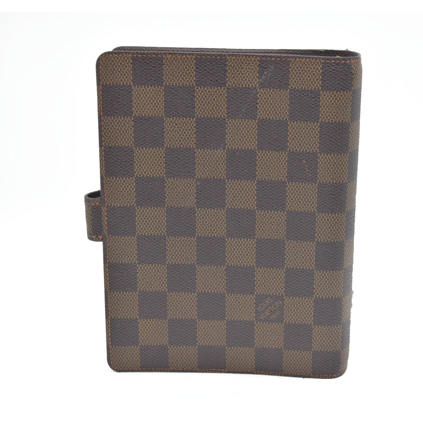 AUCTION  $675 Louis Vuitton  Damier Ebene Medium Ring Agenda SP0055