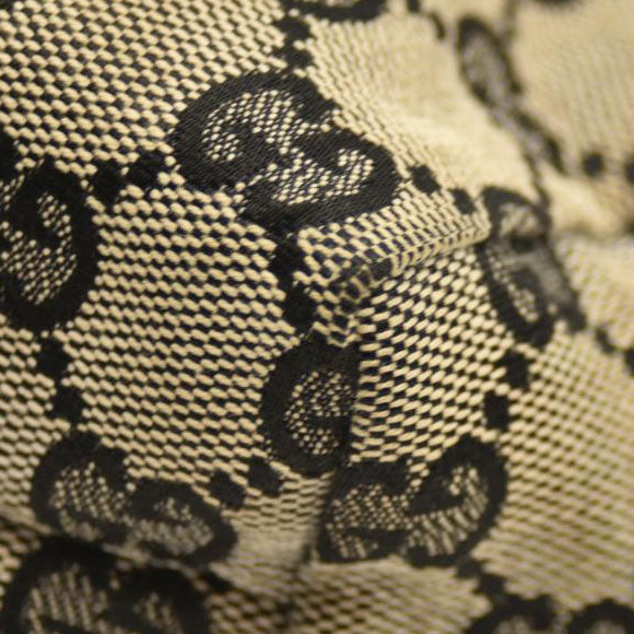 GUCCI GG Cosmetic Pouch Dark Brown