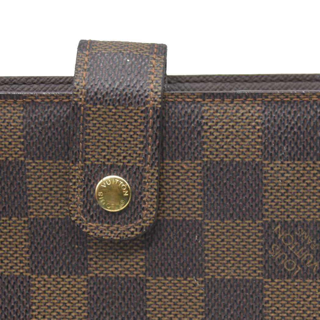 AUCTION  $675 Louis Vuitton  Damier Ebene Medium Ring Agenda SP0055