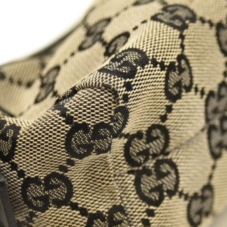 GUCCI GG Cosmetic Pouch Dark Brown