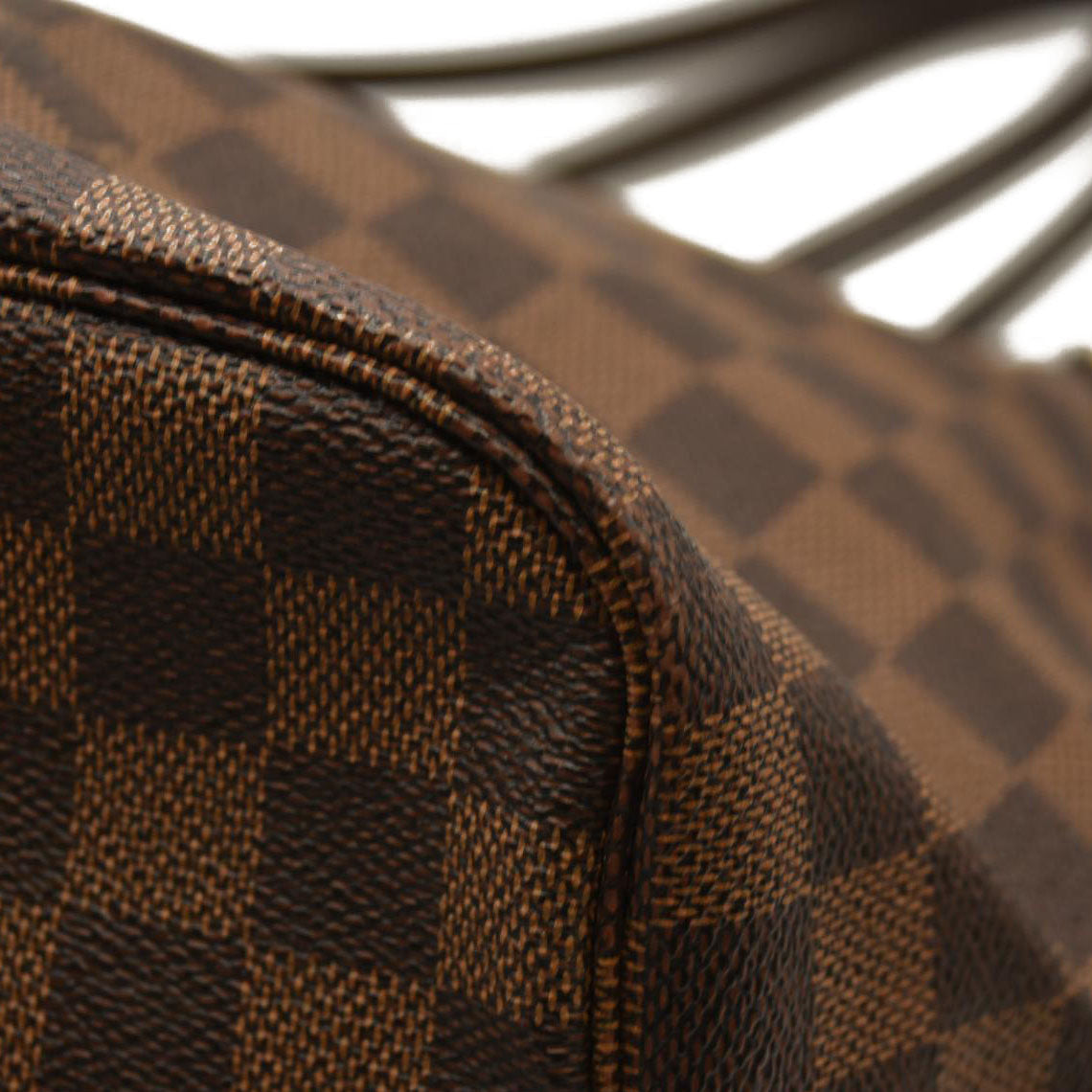 Louis Vuitton  Damier Ebene Neo Neverfull MM Rose Ballerine AR2108