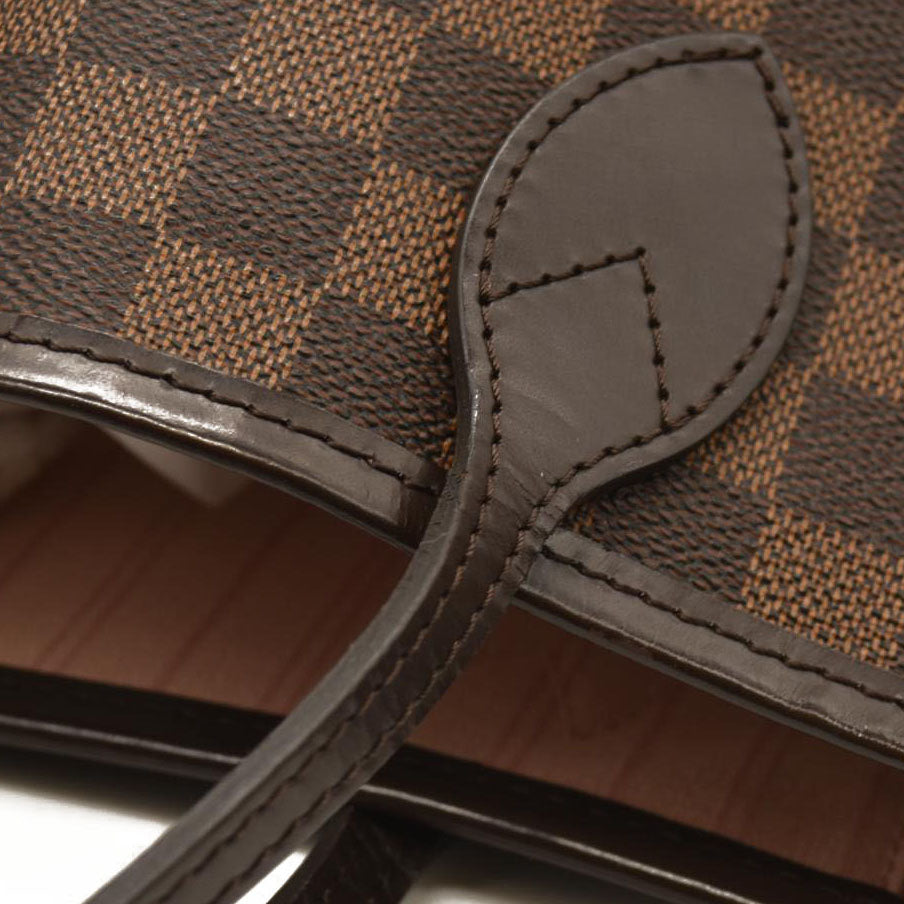 Louis Vuitton  Damier Ebene Neo Neverfull MM Rose Ballerine AR2108