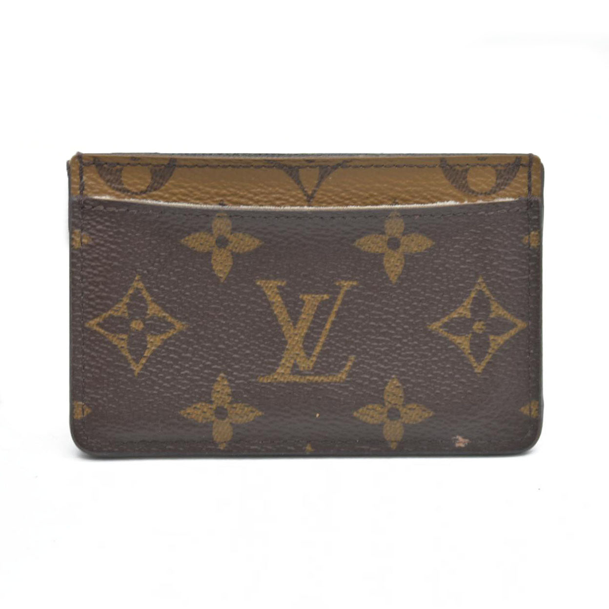$285  Louis Vuitton  Reverse Monogram Card Holder