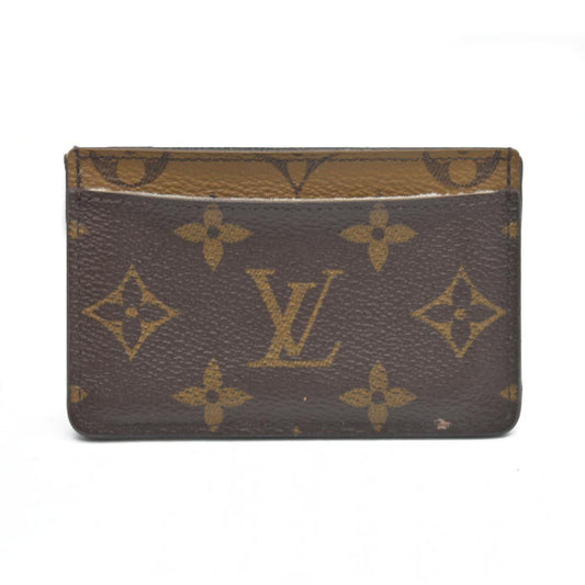 $285  Louis Vuitton  Reverse Monogram Card Holder