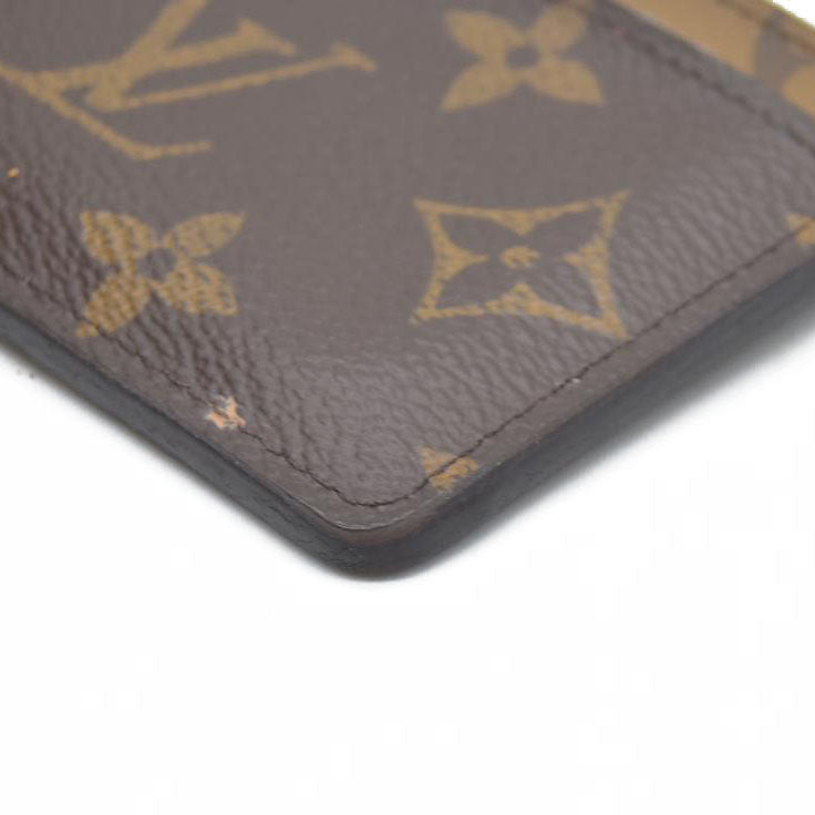 $285  Louis Vuitton  Reverse Monogram Card Holder
