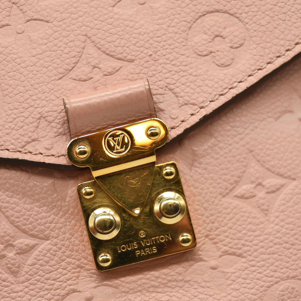 LOUIS VUITTON  Empreinte Pochette Metis Rose Poudre  DU1118