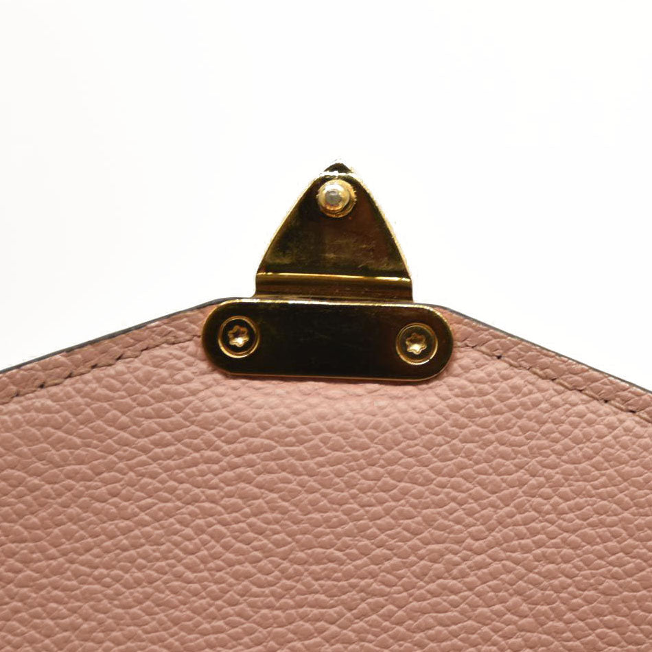 LOUIS VUITTON  Empreinte Pochette Metis Rose Poudre  DU1118