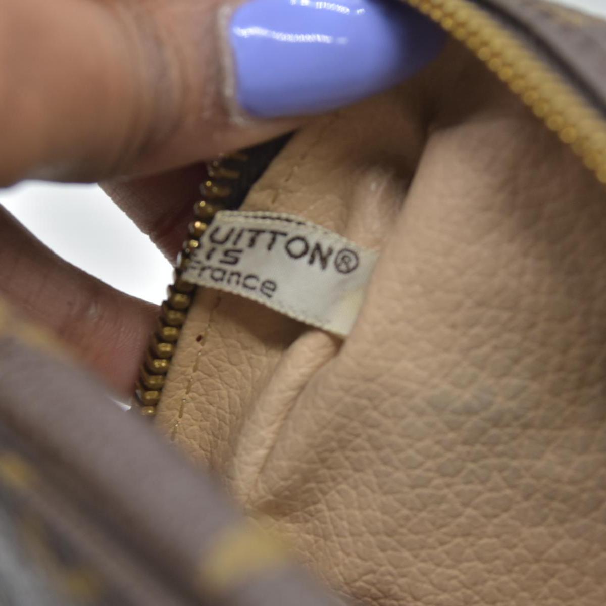 $600 Louis Vuitton Monogram Trousse Toilette 23 Clutch Pouch Bag 884TH