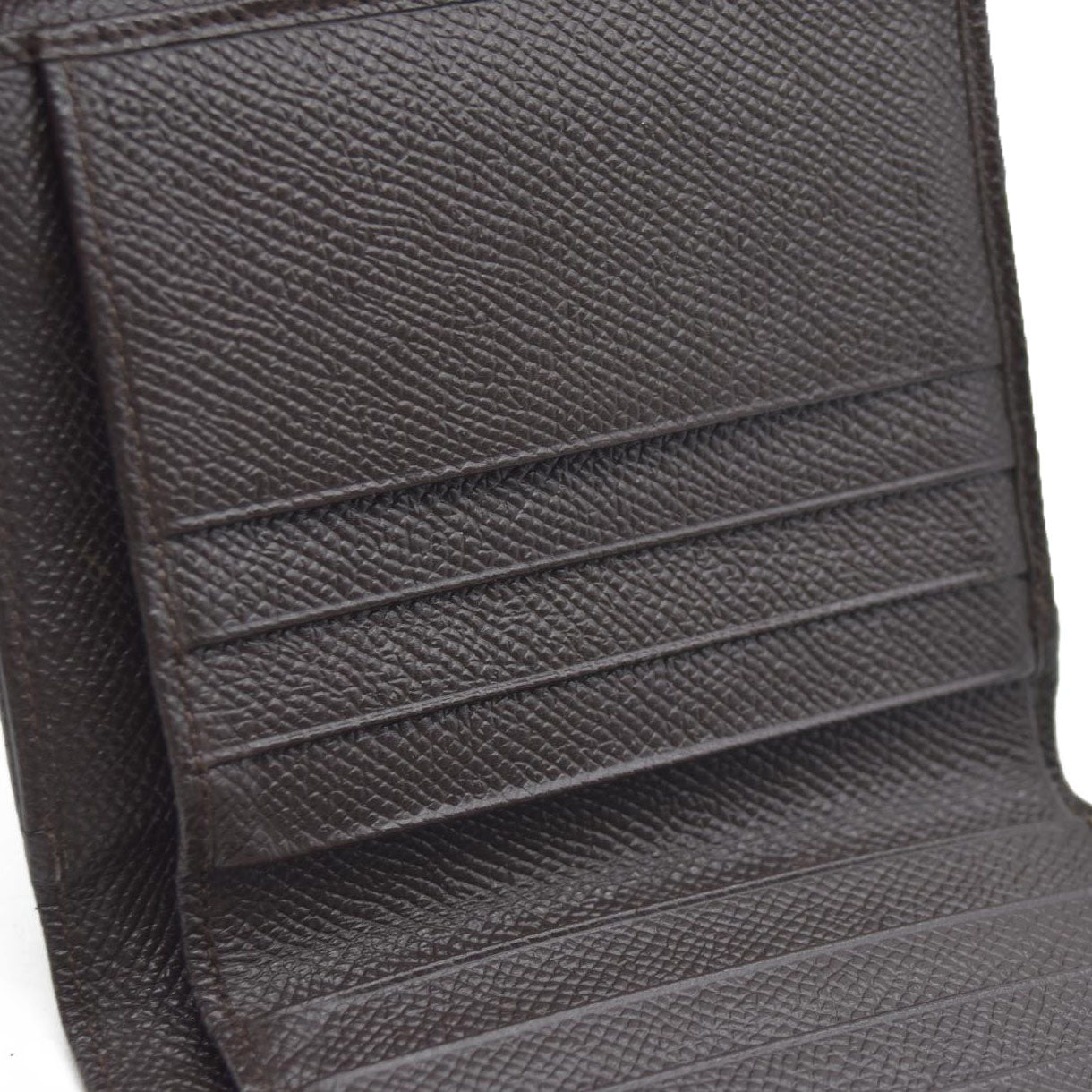 BVLGARI Classico Leather Bifold Wallet Brown