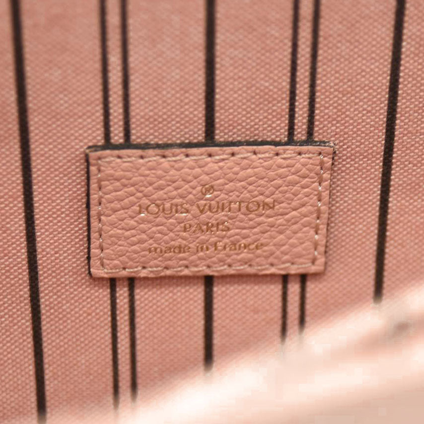 LOUIS VUITTON  Empreinte Pochette Metis Rose Poudre  DU1118