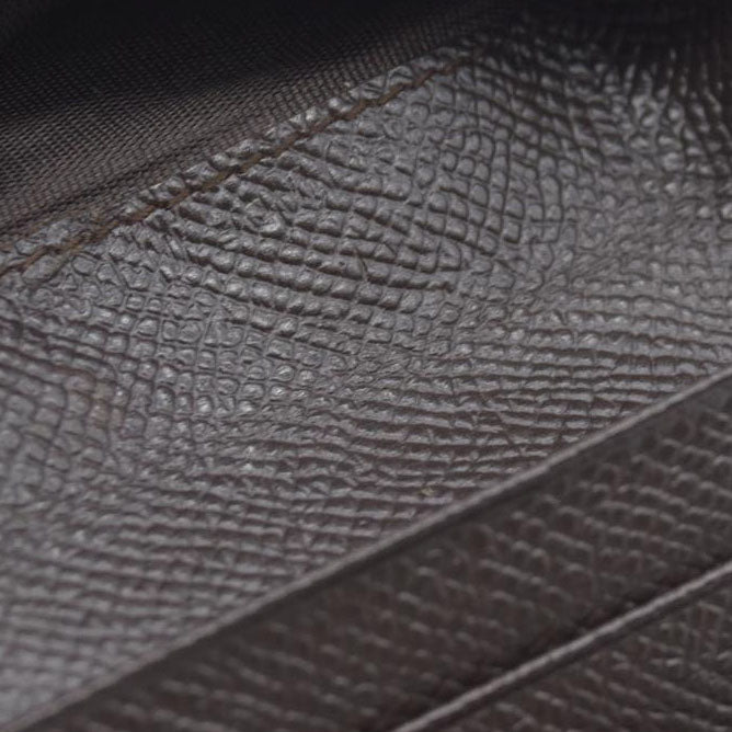 BVLGARI Classico Leather Bifold Wallet Brown